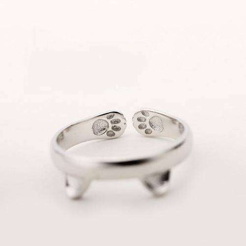 Image of Cat Paw Hug Ring