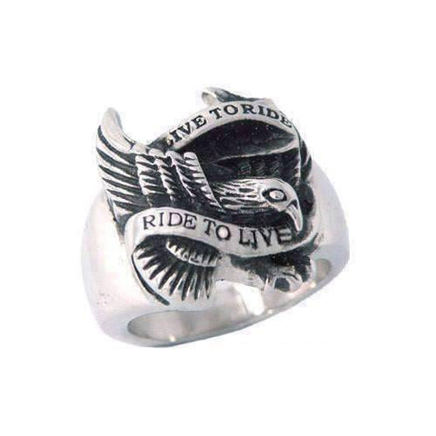 Image of "Live To Ride" Ring