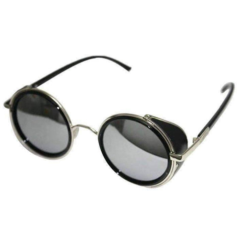 Image of Steampunk Round Cyber Goggles Sunglasses