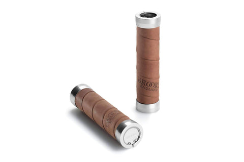 Image of Brooks Slender Leather Grips