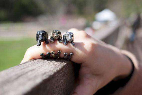 Image of Realistic Dachshund Ring