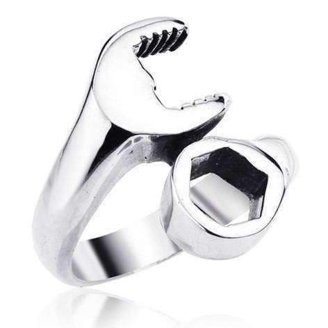 Image of Stainless Steel Titanium Wrench Ring