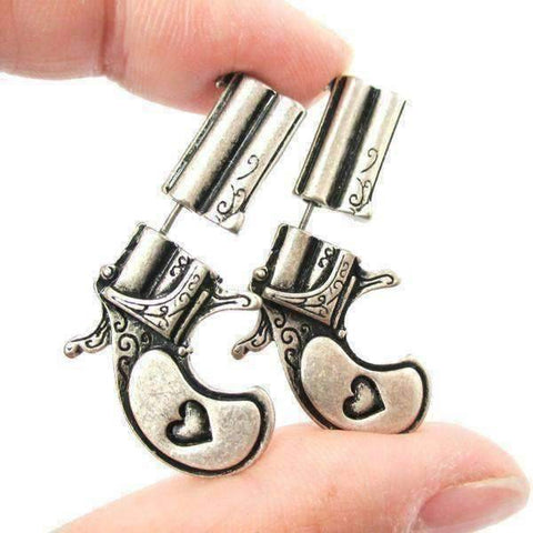 Gun Earrings