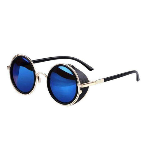 Image of Steampunk Round Cyber Goggles Sunglasses