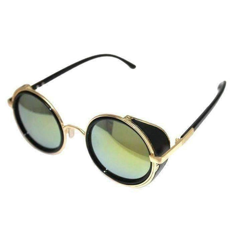 Image of Steampunk Round Cyber Goggles Sunglasses
