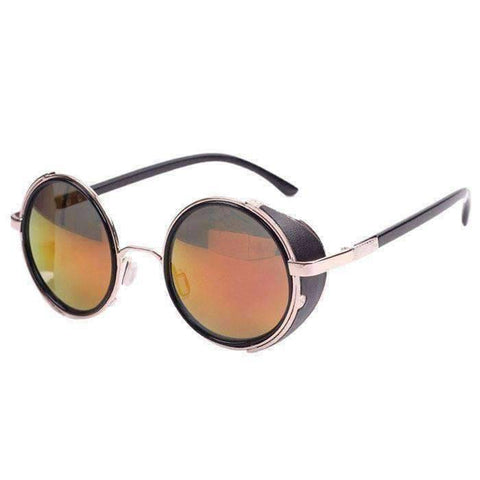 Image of Steampunk Round Cyber Goggles Sunglasses