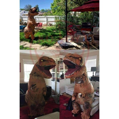 Image of Inflatable Dinosaur Halloween Costume
